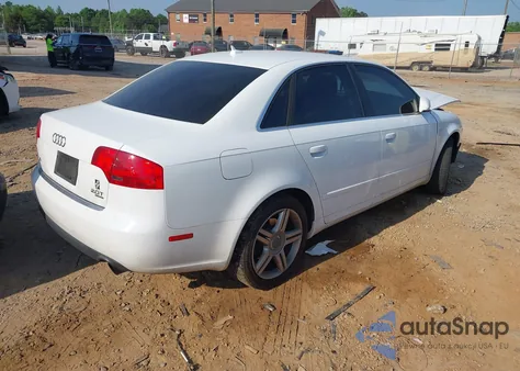 2007 Audi A4 2.0T z USA, uszkodzony, nr VIN WAUDF78E97A234373